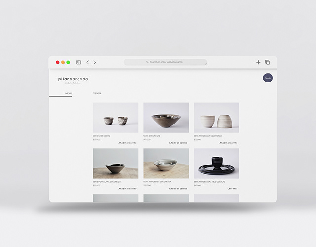 Pilar Baranda Online Shop